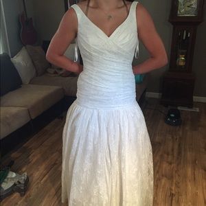 David’s Bridal wedding dress Mermaid
